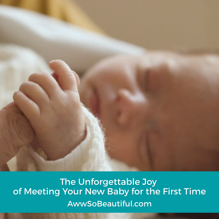 The Unforgettable Joy of Meeting Your New Baby for the First Time